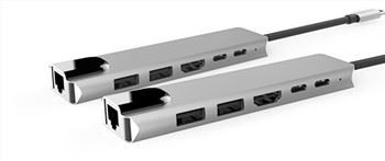 1 ٹائپ سی ہب میں 6