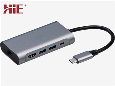 USB-C 5-ان-1 ڈاکنگ اسٹیشن
